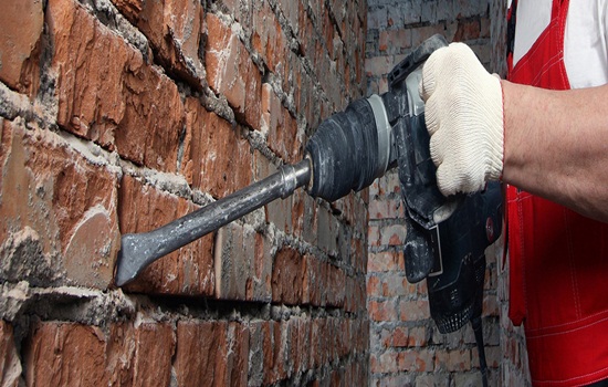 Демонтаж кирпичных стен – ломаем своими руками